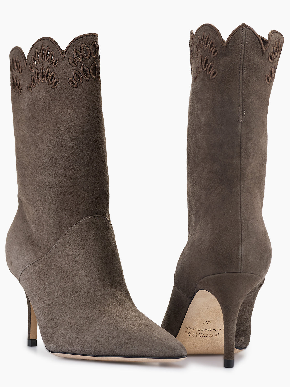 MILANO 75 BOOTIE TAUPE